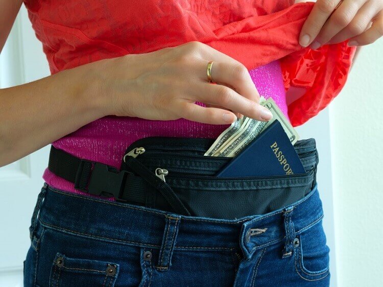 Don't bring a money belt to China