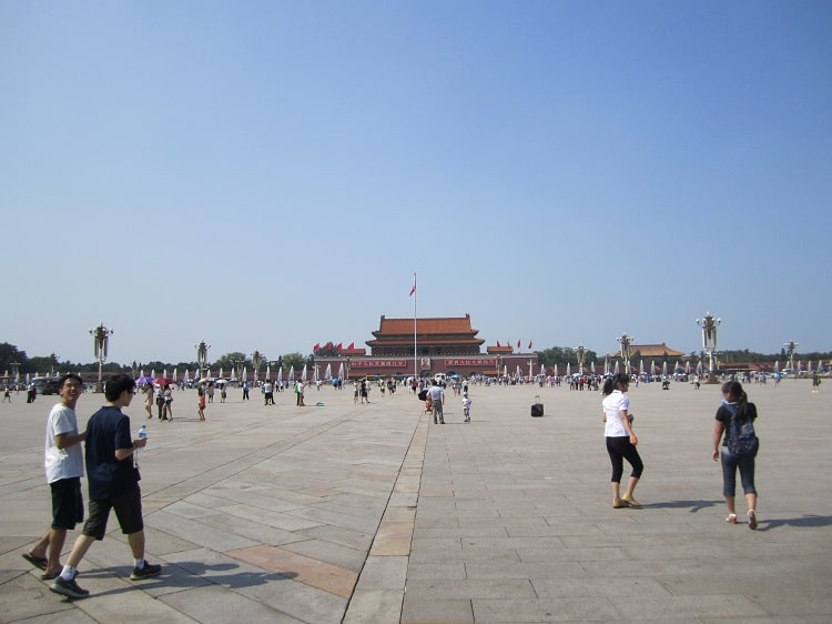 Tiananmen Square on a nice day