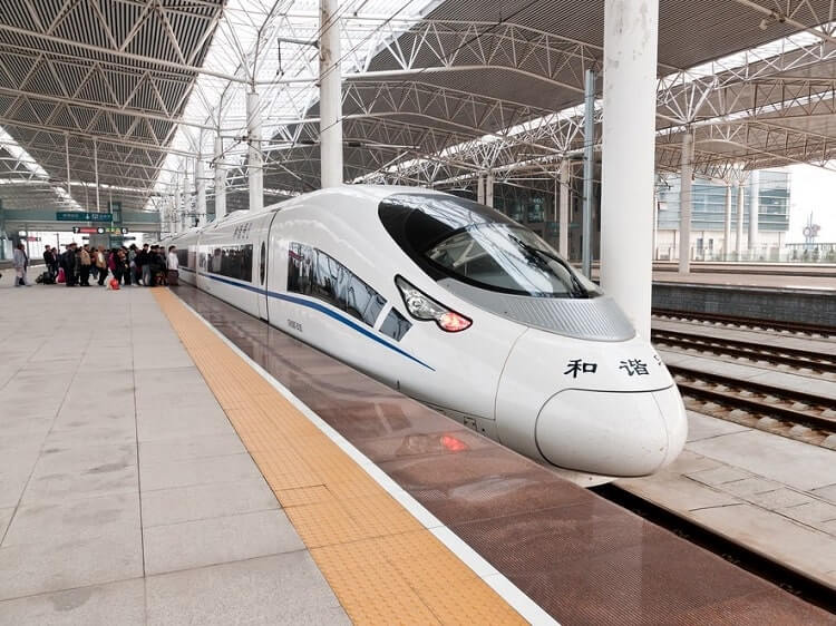 Chinese bullet train