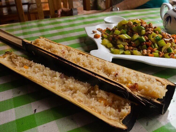 Longji bamboo rice