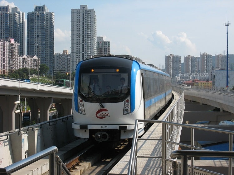 Shenzhen Metro train