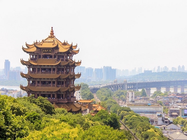 Yellow Crane Tower Wuhan Hubei