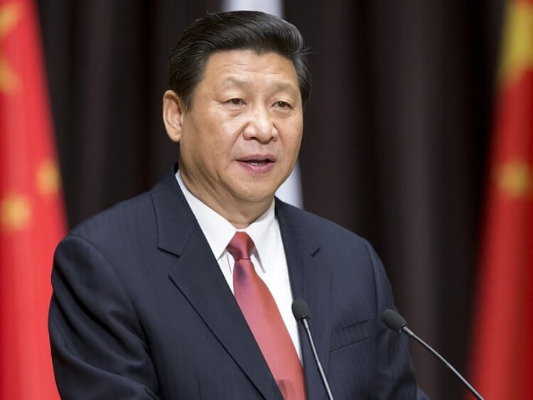 Famous Chinese person Xi Jinping