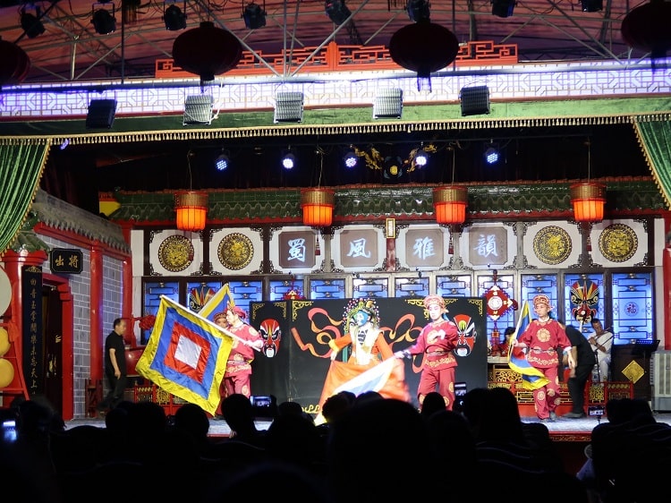 Sichuan Opera performance