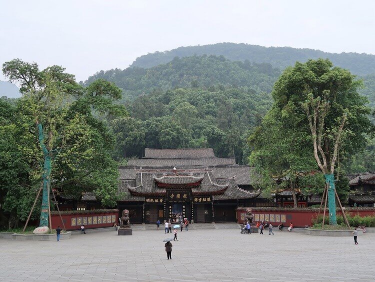 Temple at Mount Emei