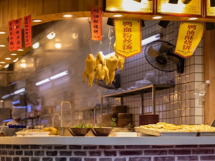 Nanjing salted duck at Confucius Temple Market