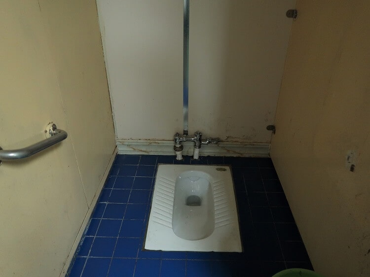 Don’t expect Western toilets in China