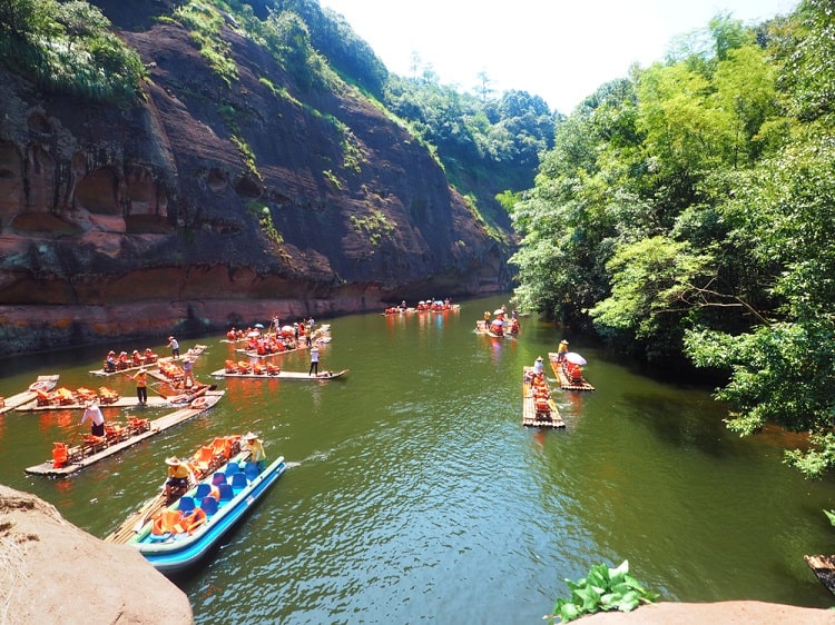 Taining Shangqing rafting