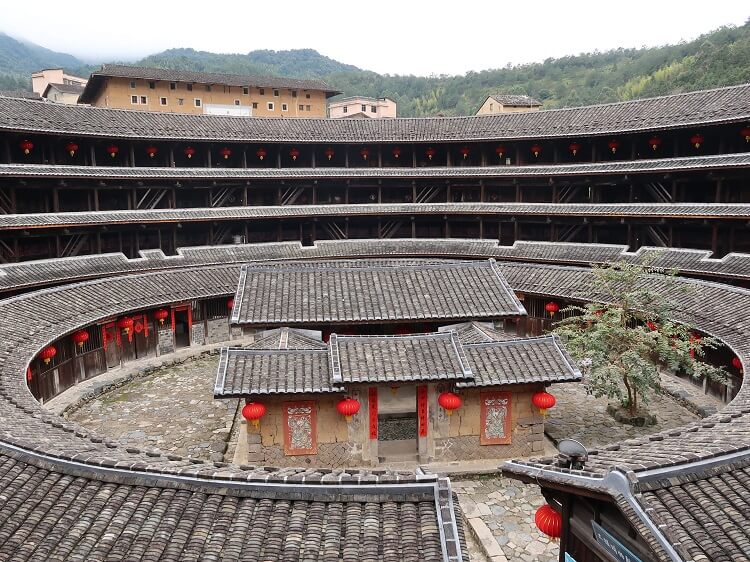 Inside Fujian Tulou