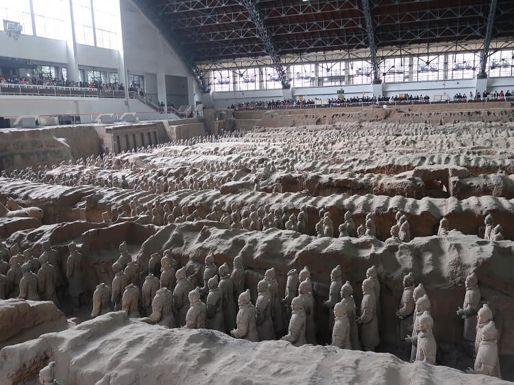 terracotta army in xian