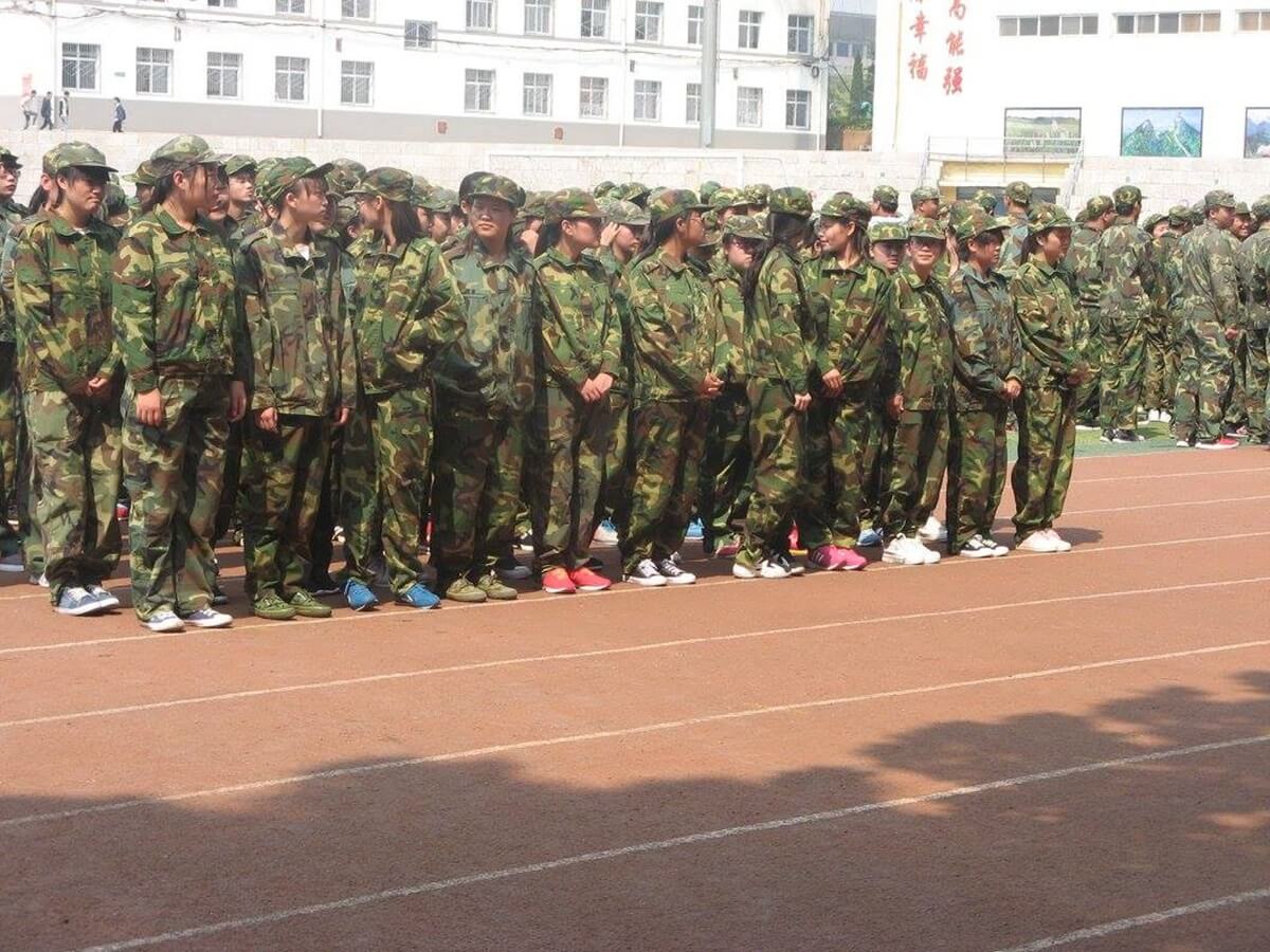 military training at Chinese university