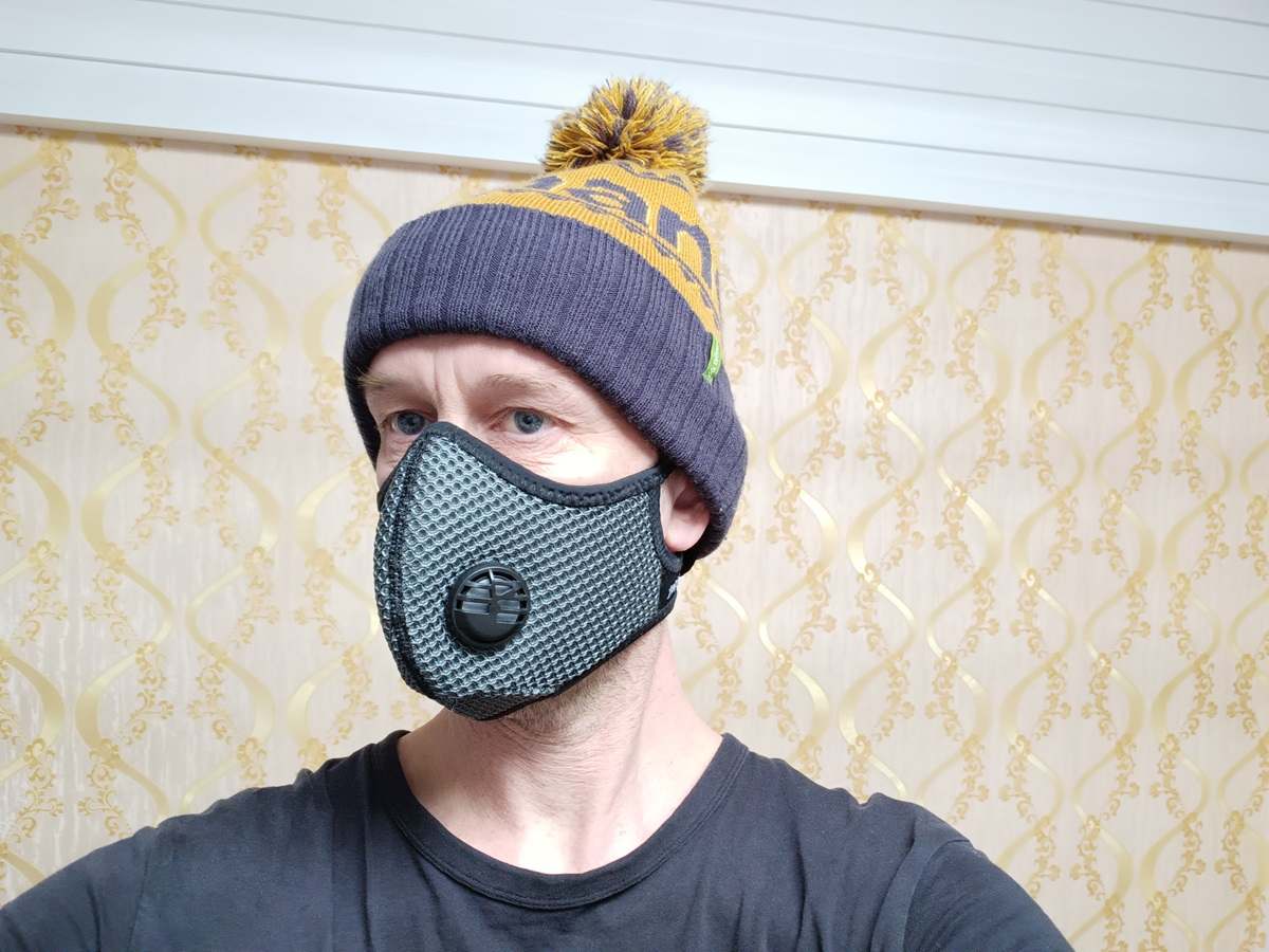 my pollution mask in China
